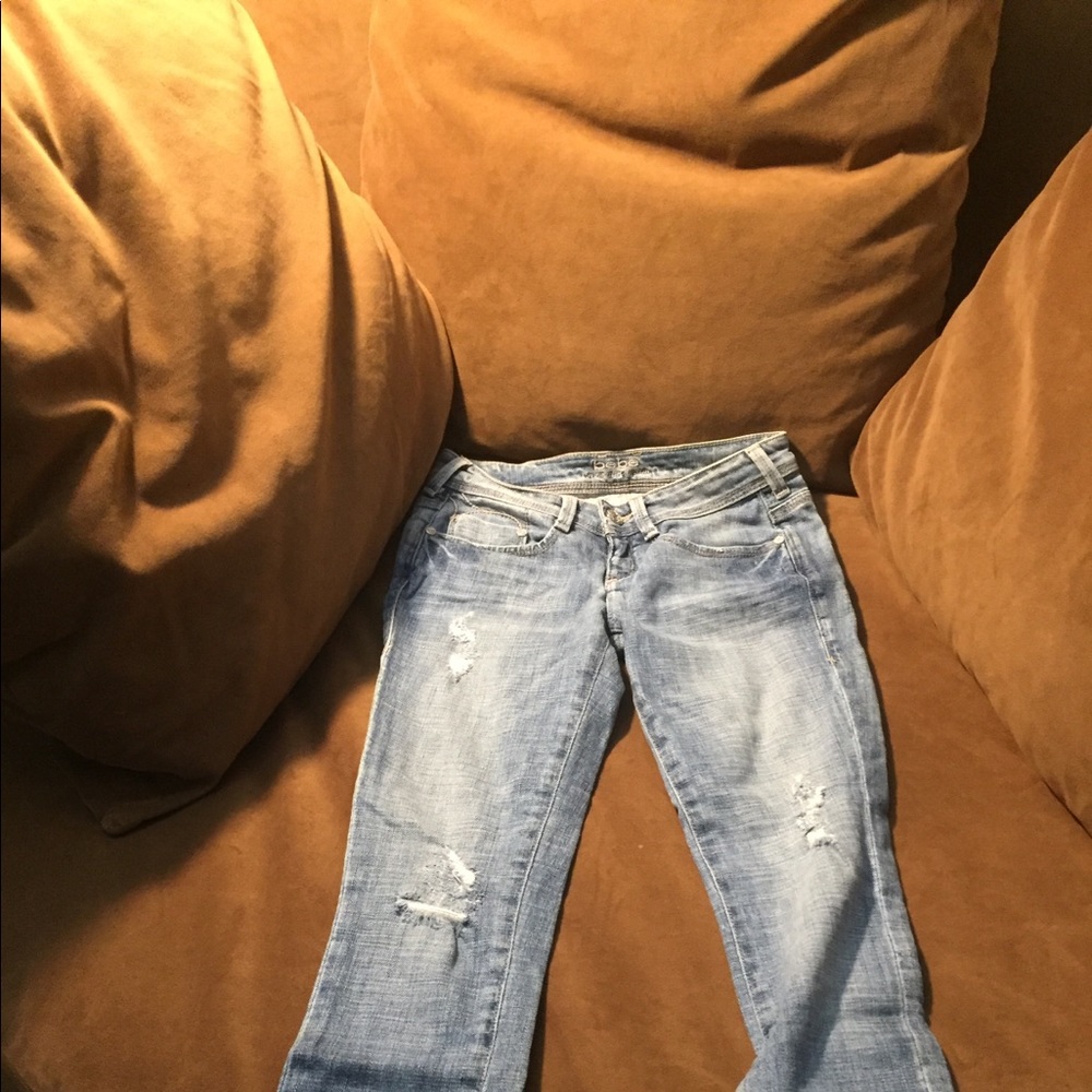 Light blue jeans